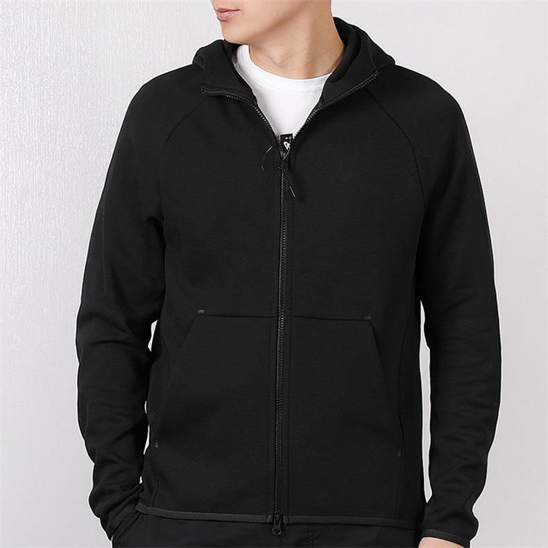 Black and gray Spring and autumn season Coats new men's uniform jacket hoodie casual male Outerwear