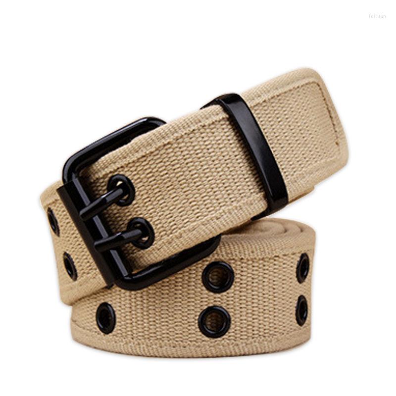 Belts Double Buckle Belt Men's And Women's Work Clothes Fashion Needle Hole Youth Canvas 2023 Tend, White
Belts Double Buckle Belt Men's And Women's Work Clothes Fashion Needle Hole Youth Canvas 2023 Tend, White