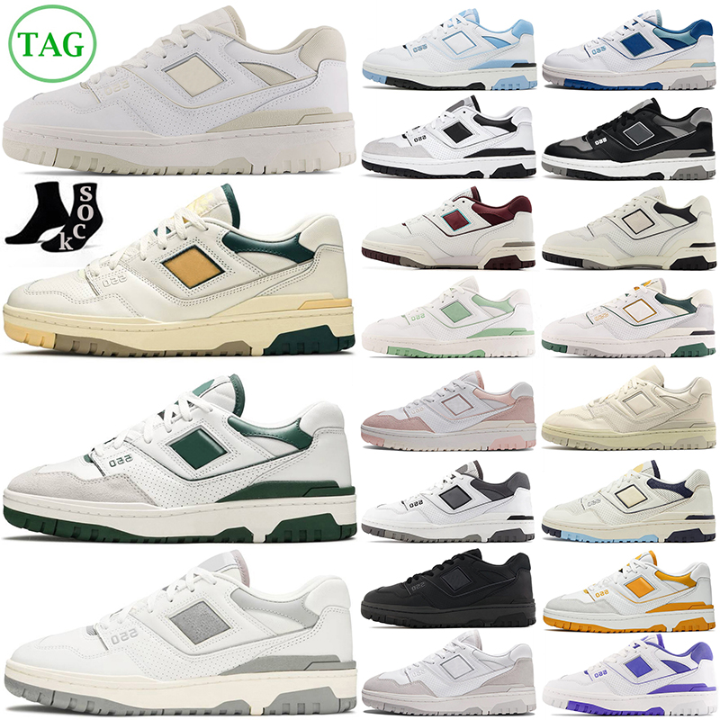 new 550 running shoes men women 550s Silver Birch White Green Yellow Shadow Sea Salt Black Grey Navy Red mens trainers outdoor sports sneakers walking jogging