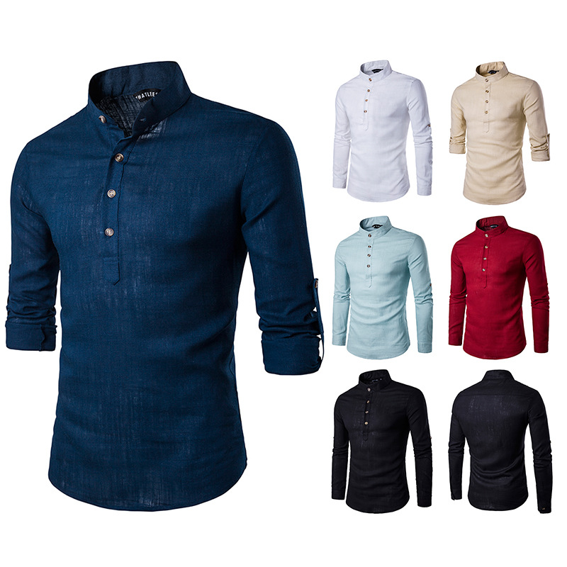 Solid Casual Linen man designer shirt Cotton Shirt Plus Size Slim Fit Homme Mens Long Sleeve Dress Shirts, White
Solid Casual Linen man designer shirt Cotton Shirt Plus Size Slim Fit Homme Mens Long Sleeve Dress Shirts, White