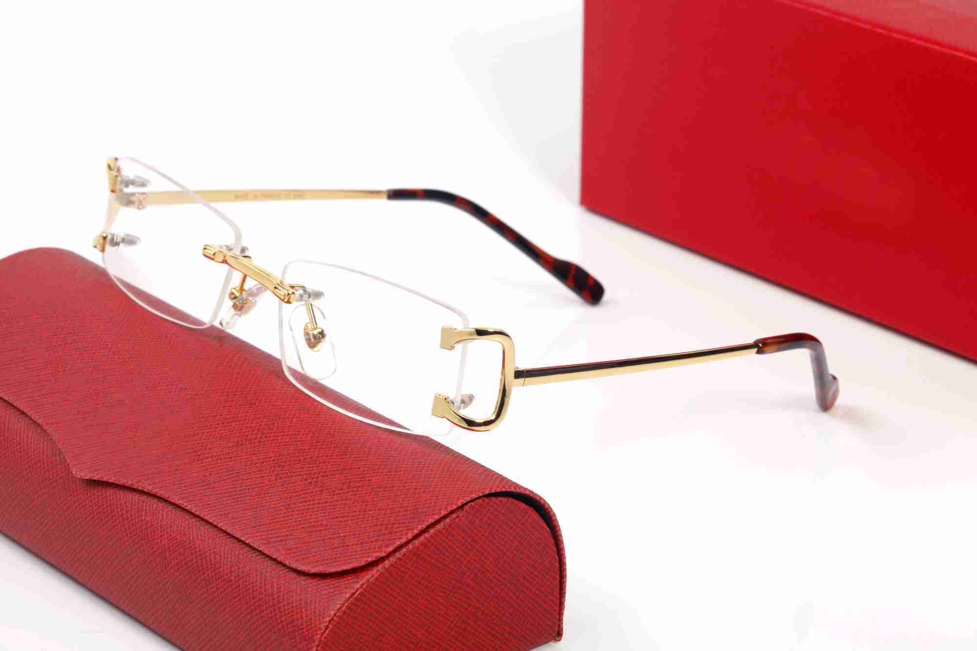 Fashion Sunglasses Frames Designer Sunglasses Womens Frameless Big Oversized Brand Carti Glasses Optical Sunglass Rectangle Metal Frame good
Fashion Sunglasses Frames Designer Sunglasses Womens Frameless Big Oversized Brand Carti Glasses Optical Sunglass Rectangle Metal Frame good