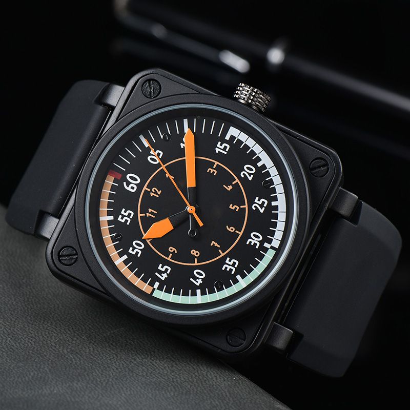 2023 bell new Wristwatches Men Automatic Mechanical Watch Brown Leather Black Rubber ross Wristwatches gift n05, 01
2023 bell new Wristwatches Men Automatic Mechanical Watch Brown Leather Black Rubber ross Wristwatches gift n05, 01