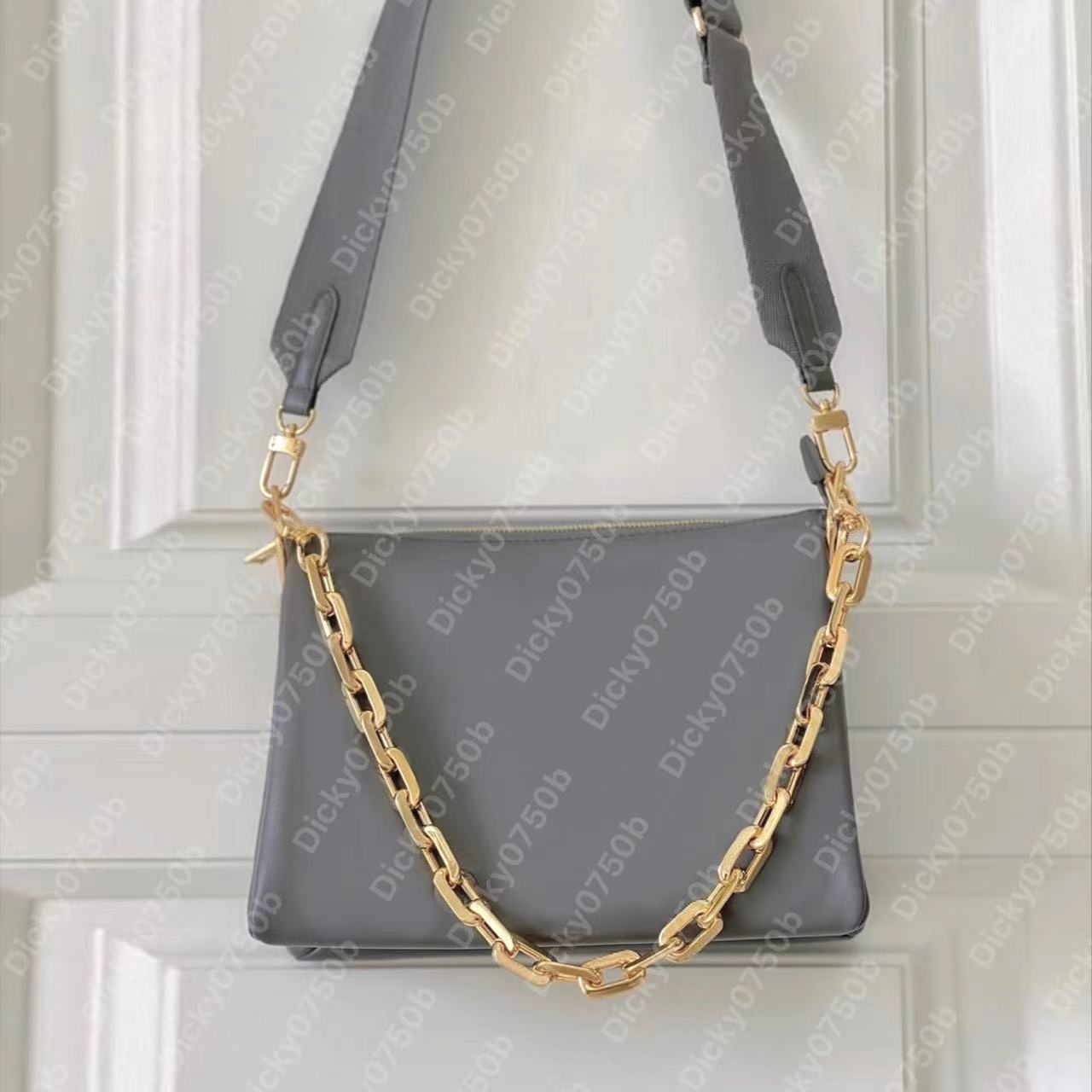 Designer bags women purse Crossbody Bag Luxury bags coussin chain shoulder puffy Tasche classic flap sac de luxe Handbag Messenger bolsos dicky0750 caviar leather