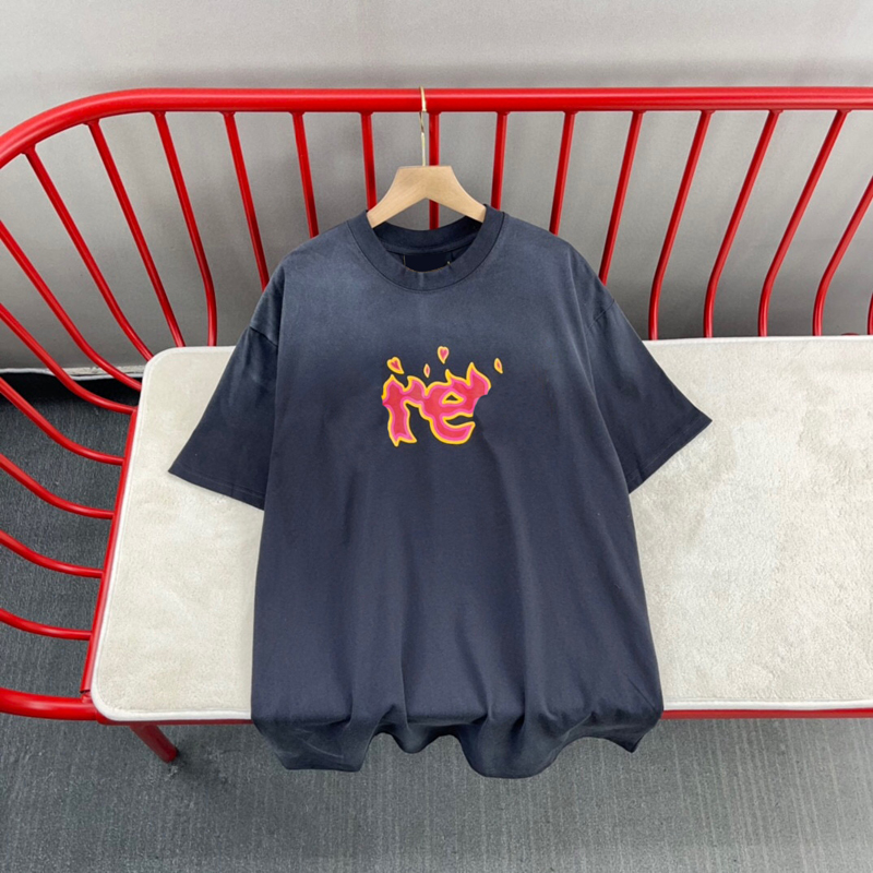 22fw USA Tee T shirt High Street Summer Flame Men Women Skateboard Casual Gradual Change Distresssed Streetwear Cotton Tshirt, Washed black
22fw USA Tee T shirt High Street Summer Flame Men Women Skateboard Casual Gradual Change Distresssed Streetwear Cotton Tshirt, Washed black