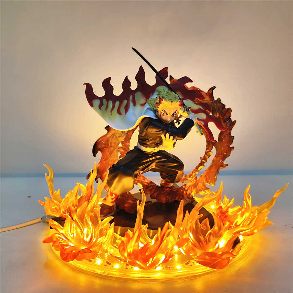 Action Toy Figures Demon Slayer Rengoku Kyoujurou Anime Figures Fire Led Scene DIY PVC Action Figure Toys Kimetsu no Yaiba Figurine Kids Doll 14cm T230105, No retail box4
Action Toy Figures Demon Slayer Rengoku Kyoujurou Anime Figures Fire Led Scene DIY PVC Action Figure Toys Kimetsu no Yaiba Figurine Kids Doll 14cm T230105, No retail box4