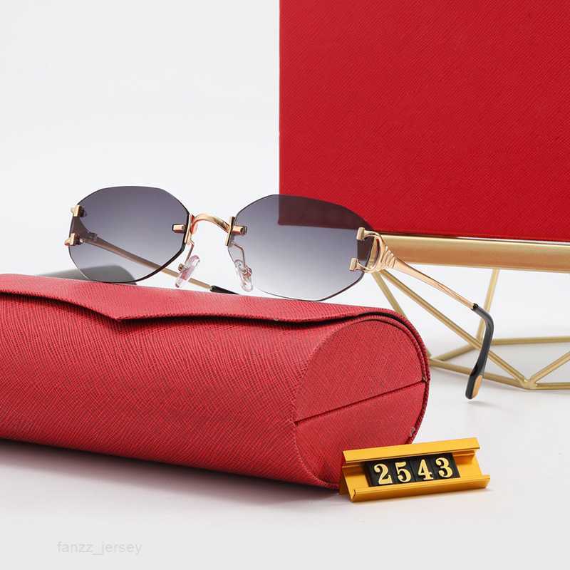 Luxury Designer Sunglasses Eyeglasses Curved Frames Temples with Panther Heads Metal Frameless Full Semi Rimless Rectangular Shape Men Woman good
Luxury Designer Sunglasses Eyeglasses Curved Frames Temples with Panther Heads Metal Frameless Full Semi Rimless Rectangular Shape Men Woman good