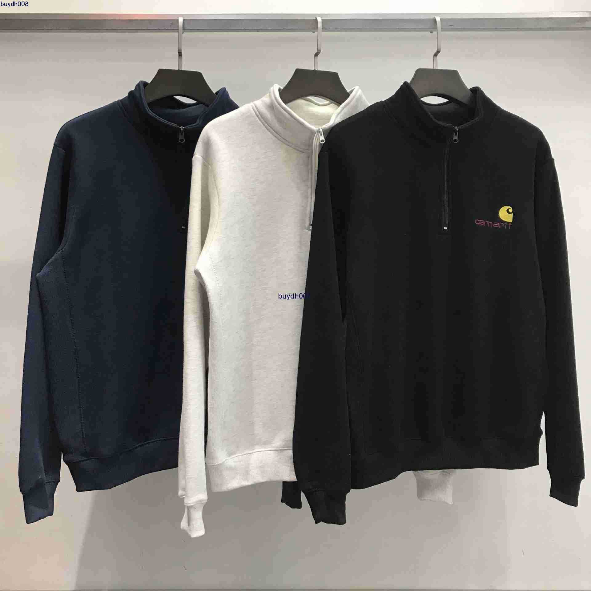 Men's Hoodie Sweatshirt Fashion Designer Brand Carhart Autumn Winter New Classic Series Small Label Embroidery Women's Casual Half Zip Sweater, Black
Men's Hoodie Sweatshirt Fashion Designer Brand Carhart Autumn Winter New Classic Series Small Label Embroidery Women's Casual Half Zip Sweater, Black