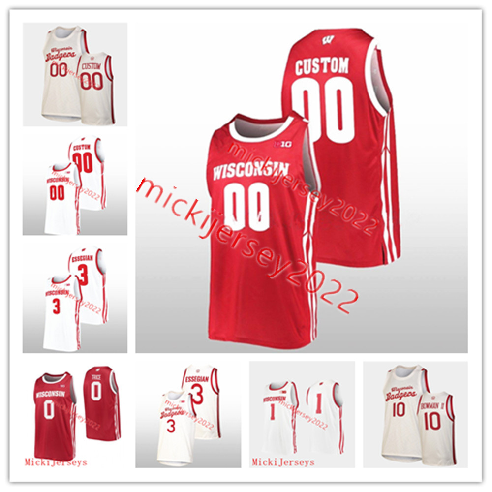 Custom Stitched Johnny Davis Wisconsin Badgers Basketball Jersey 10 Isaac Lindsey 12 Luke Haertle 13 Justin Taphorn 14 Carter Gilmore 15 Sam Dekke Wisconsin Jerseys, White
Custom Stitched Johnny Davis Wisconsin Badgers Basketball Jersey 10 Isaac Lindsey 12 Luke Haertle 13 Justin Taphorn 14 Carter Gilmore 15 Sam Dekke Wisconsin Jerseys, White