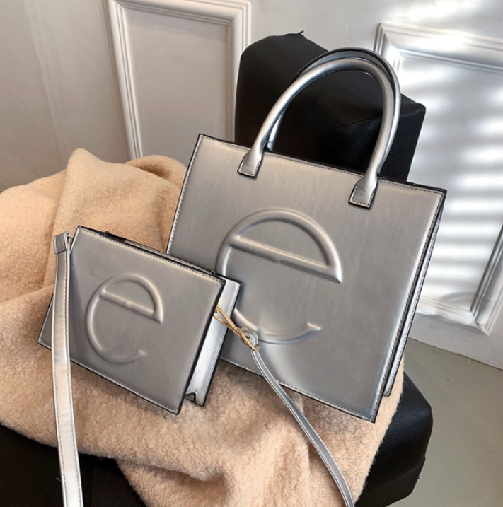 New Designer Women's Bag PU Handbag Two-Piece Shoulder Messenger Bags Pu Leather High Quality Tote Handbag, Black
New Designer Women's Bag PU Handbag Two-Piece Shoulder Messenger Bags Pu Leather High Quality Tote Handbag, Black