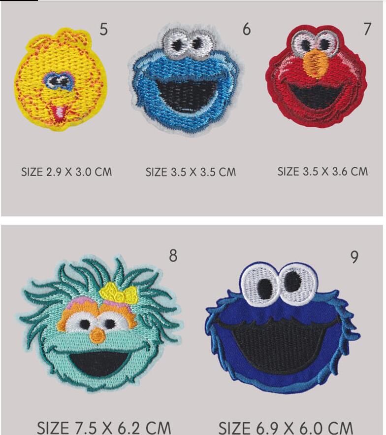 Collectable Anime Street Patch ELMO BIG BIRD Cartoon Ironing Patches Embroidered Patches For Kids Clothes
Collectable Anime Street Patch ELMO BIG BIRD Cartoon Ironing Patches Embroidered Patches For Kids Clothes
