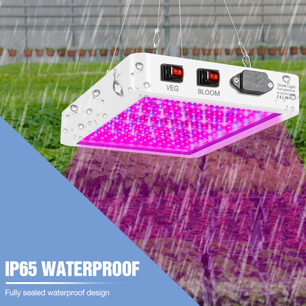 Ultraviolet disinfection lamp LED Plant Lamp 220V Grow Light Phytolamp Indoor Lighting Lampara Panel 110V Full Spectrum Greenhouse Flower Seeds Tent B