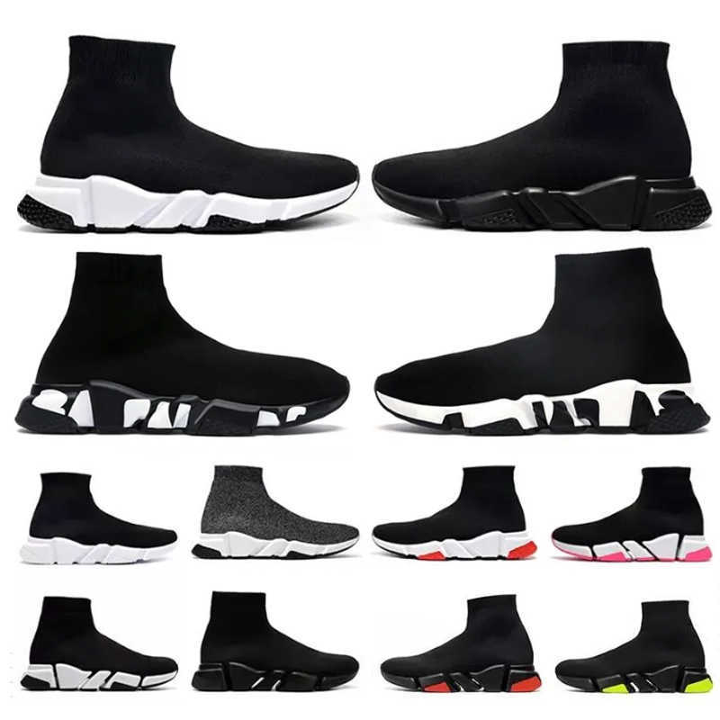 2022 Sock Shoes Sports Sneakers Flat Boots Running Trainer Beige Glitter Blue Graffiti Lace Up Triple Black White Clear Sole Luxury Mens Womens Size 36-45 No18, Color 5
2022 Sock Shoes Sports Sneakers Flat Boots Running Trainer Beige Glitter Blue Graffiti Lace Up Triple Black White Clear Sole Luxury Mens Womens Size 36-45 No18, Color 5