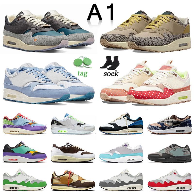 Animal Print Am1 1s Running Shoes Men Women Fashion Light Madder Root Pink Best Friend Sneakers Travissotts 1 Wheat Fragment Reverse Mocha Patta Black White Sneakers