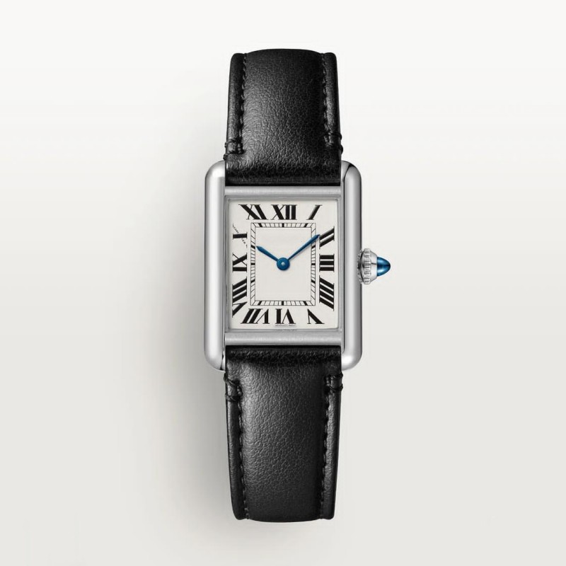 new fashion man watch Stainless Steel silver case white dial Male watch Quartz watches 052-2