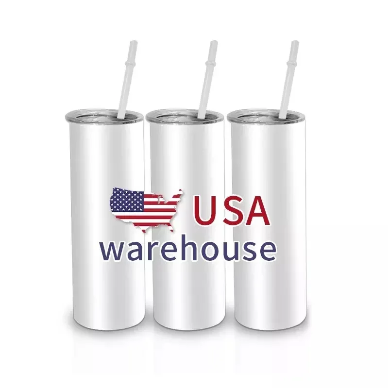 Ready to Ship wholesale 20 oz white blank skinny stainless steel sublimation tumblers straight USA Warehouse 25pcs/carton
Ready to Ship wholesale 20 oz white blank skinny stainless steel sublimation tumblers straight USA Warehouse 25pcs/carton