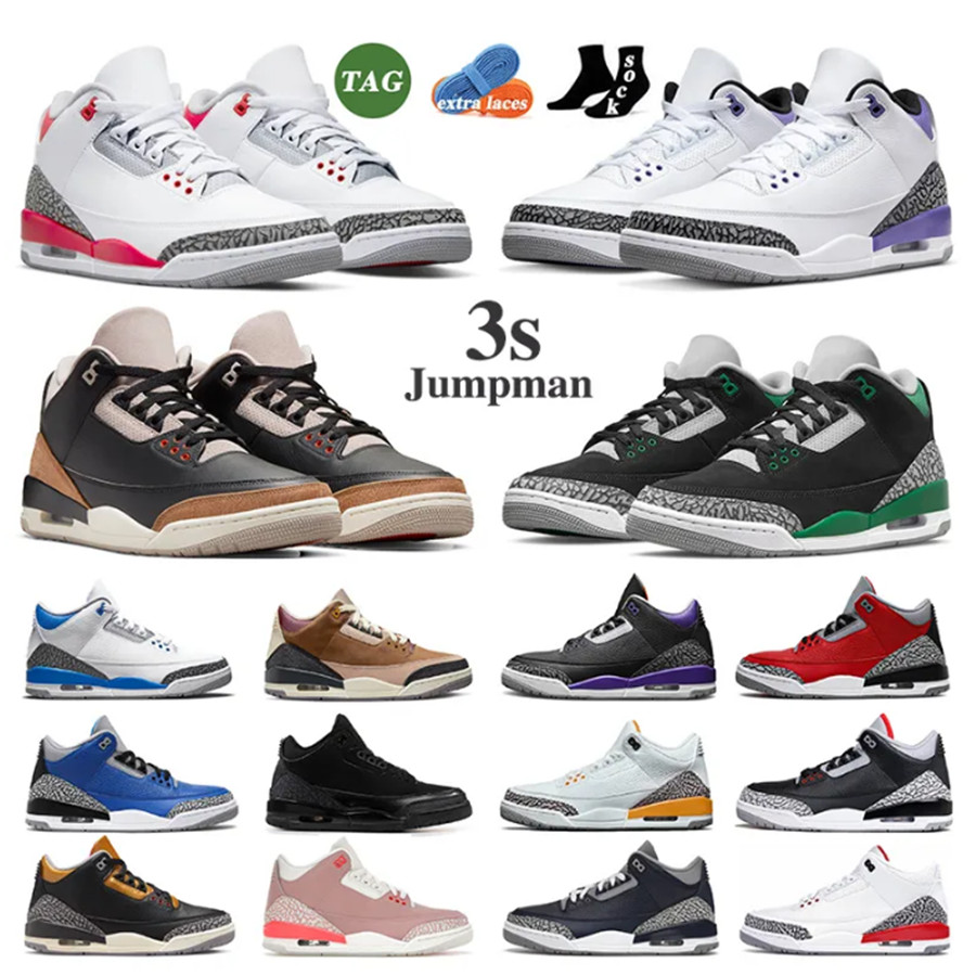 3 3s Basketball Shoes Women Men Cardinal Fire Red Dark Iris Desert Elephant Racer Blue Unc Pine Green Cool Grey Black Cat Muslin Mens Trainers Sports Sneakers
3 3s Basketball Shoes Women Men Cardinal Fire Red Dark Iris Desert Elephant Racer Blue Unc Pine Green Cool Grey Black Cat Muslin Mens Trainers Sports Sneakers