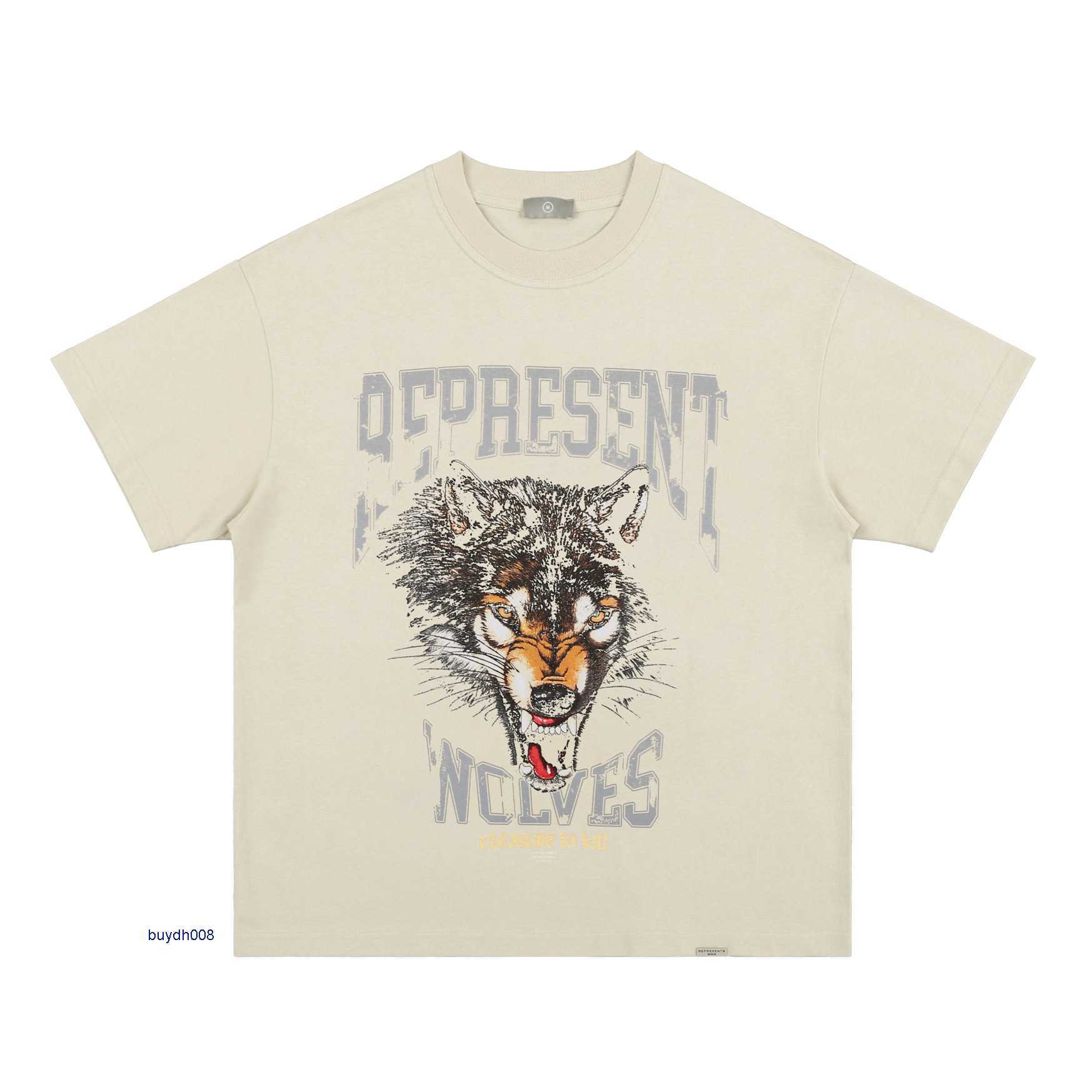 2023 New Men's and Women's t Shirt Fashion Design Brand Present's Wolf Head Lettering Print Worn Round Neck Short Sleeve Loose Casual Loose Hip-hop Lpwi, Black
2023 New Men's and Women's t Shirt Fashion Design Brand Present's Wolf Head Lettering Print Worn Round Neck Short Sleeve Loose Casual Loose Hip-hop Lpwi, Black