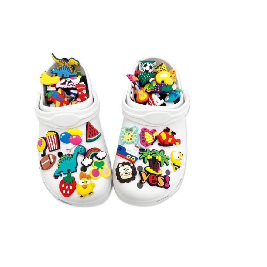Shoe Parts Accessories Wholesale 100Pcs/Lot Custom Mexican Style Pvc Charms Shoecharms Buckle Soft Rubber Jibbitz For Clog Shoes D Dhqb2