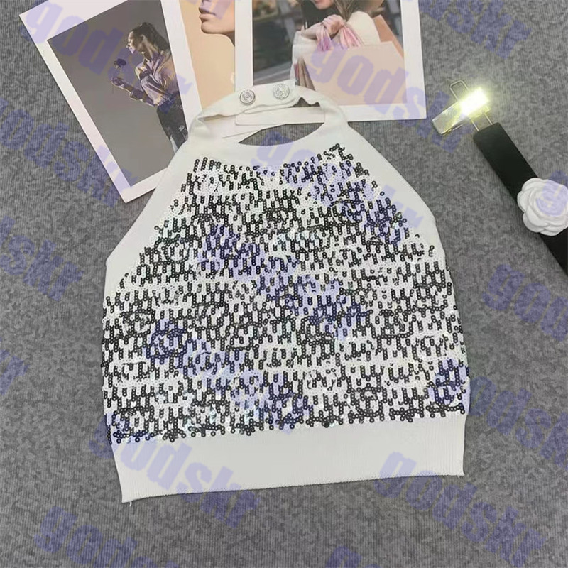 Letter Sequin Tanks Top Sexy Halter Camis Trendy Ladies Sweater Party Style Womens Cropped Tops, Please contact me real pic
Letter Sequin Tanks Top Sexy Halter Camis Trendy Ladies Sweater Party Style Womens Cropped Tops, Please contact me real pic