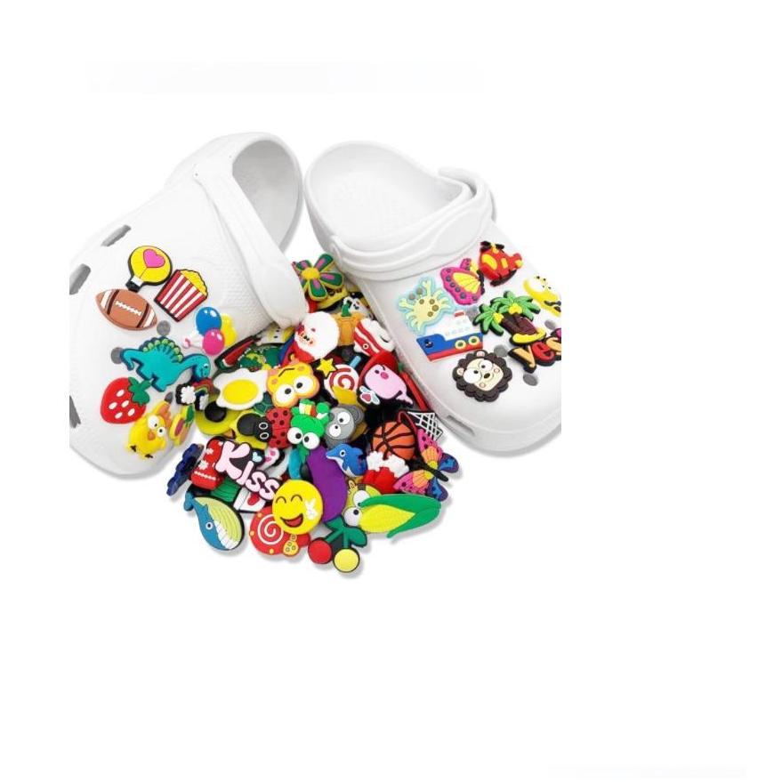 Shoe Parts Accessories Wholesale 100Pcs/Lot Custom Mexican Style Pvc Charms Shoecharms Buckle Soft Rubber Jibbitz For Clog Shoes D Dhqb2