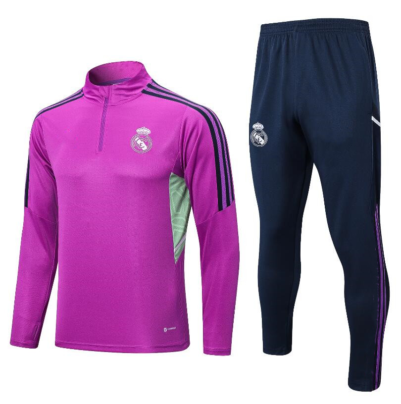 20 21 22 23 Real Madrids Soccer Tracksuits Sets RealS Long sleeve jacket set 2022 2023 chandal futbol football survetement TRAINING suit soccer jersey men kids