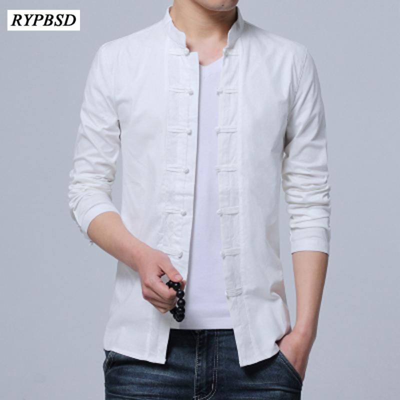 Men's Casual Shirts Linen 2023 Men Slim Fit Chinese Shirt Mandarin Collar Long Sleeve Button 3 Colors, White as picture
Men's Casual Shirts Linen 2023 Men Slim Fit Chinese Shirt Mandarin Collar Long Sleeve Button 3 Colors, White as picture