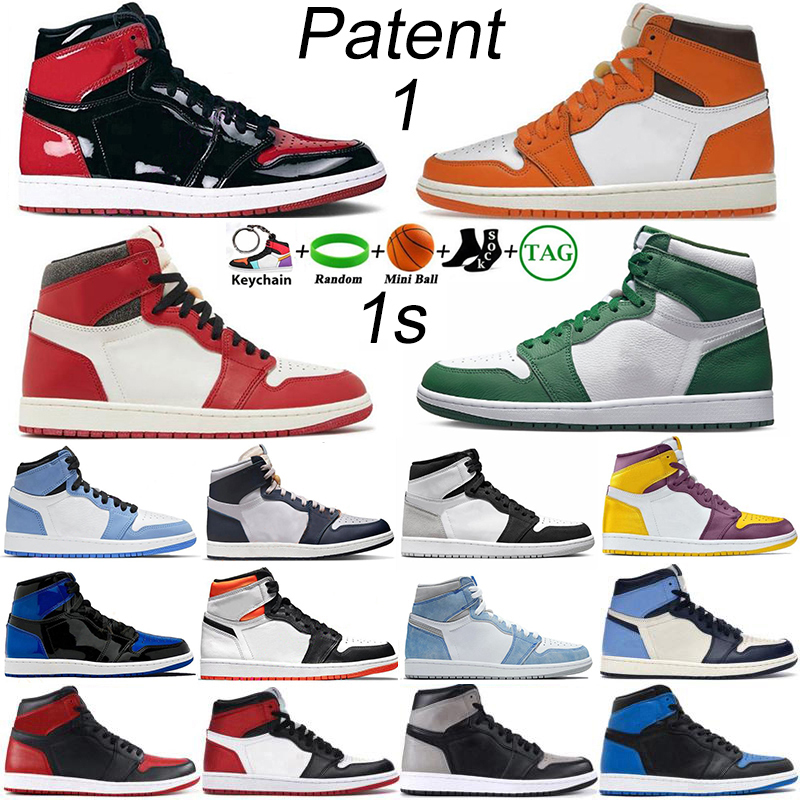 2023 Mens Basketball Shoes Jumpman 1 high OG 1s Starfish Lost Found Gorge Green Bred Patent Stage Haze University Blue UNC men women Sport Sneakers Trainers Size 36-46, 22
2023 Mens Basketball Shoes Jumpman 1 high OG 1s Starfish Lost Found Gorge Green Bred Patent Stage Haze University Blue UNC men women Sport Sneakers Trainers Size 36-46, 22