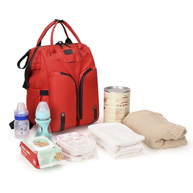 School Bags Oxford Women Backpacks Multifunction Ladies Waterproof Shoulder Backpack Large Capacity Mommy Baby Changing Diaper 230106