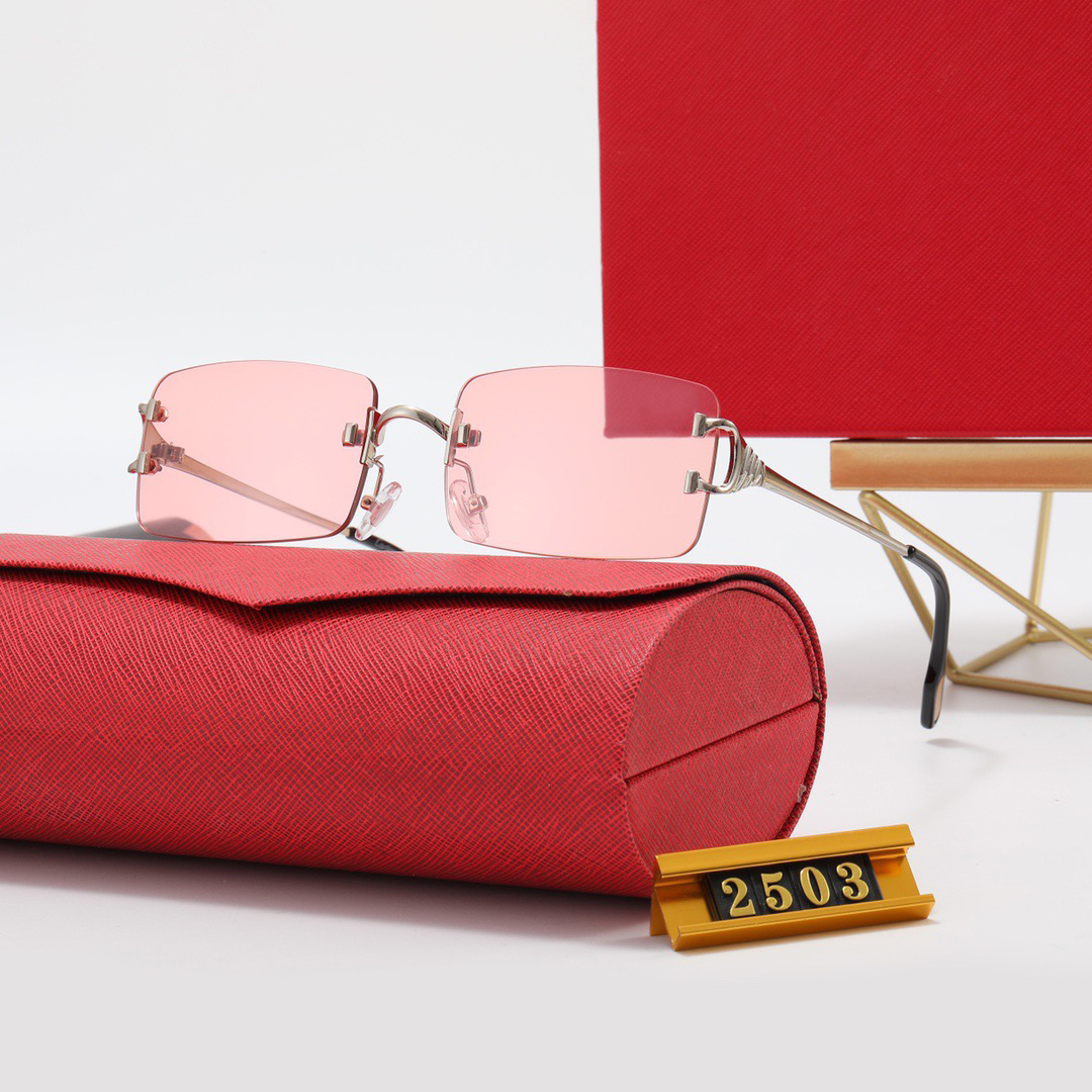 Designer Sunglasses Women Men Metal Frame Sun Glasses Fashion Goggles Woman Sunglass Beach Sun Glass 5 Optionals
Designer Sunglasses Women Men Metal Frame Sun Glasses Fashion Goggles Woman Sunglass Beach Sun Glass 5 Optionals