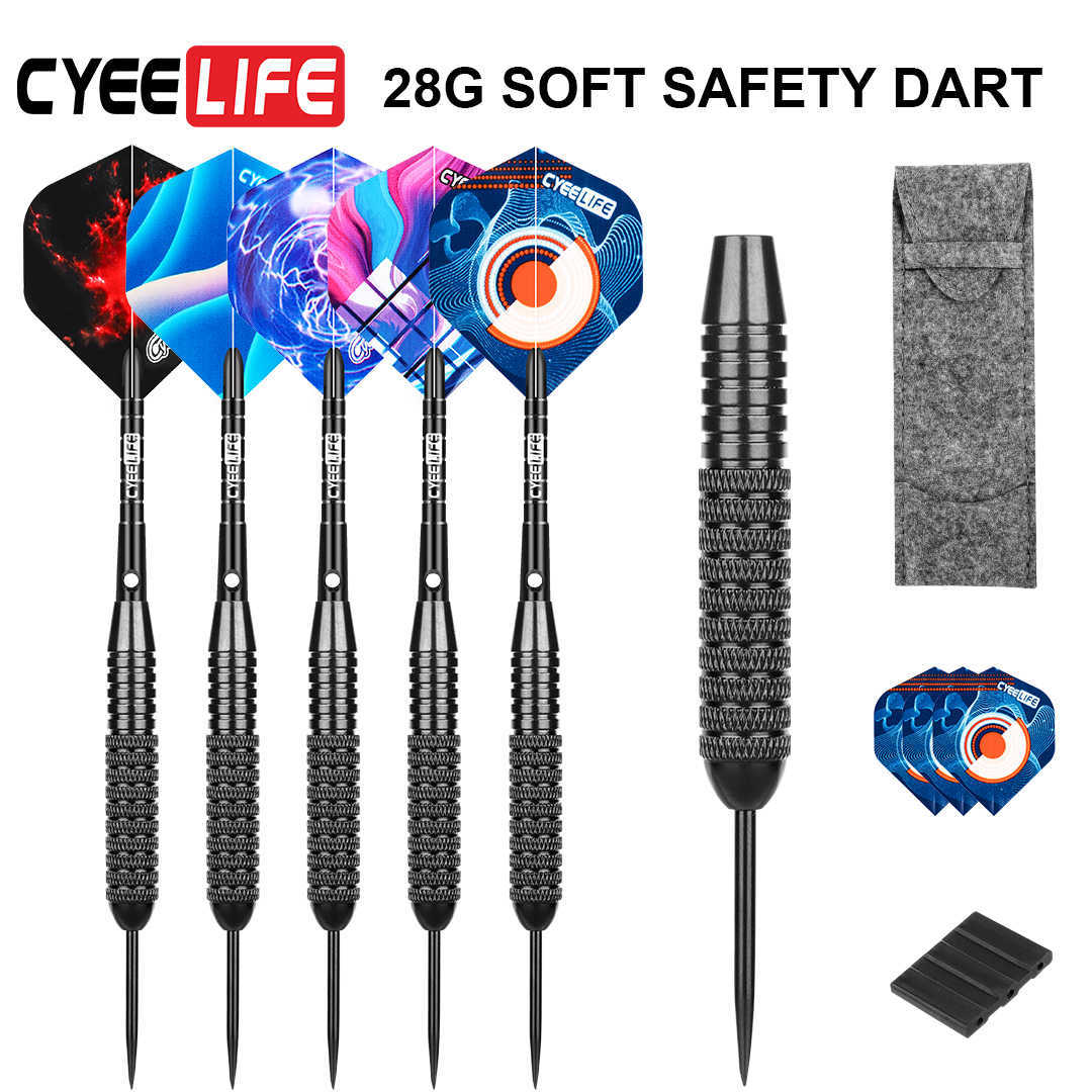Darts CyeeLife 26g Steel tips Darts with case Fat Strong Alu Shafts with Extra PET Flights Professional Home darts set 0106
Darts CyeeLife 26g Steel tips Darts with case Fat Strong Alu Shafts with Extra PET Flights Professional Home darts set 0106