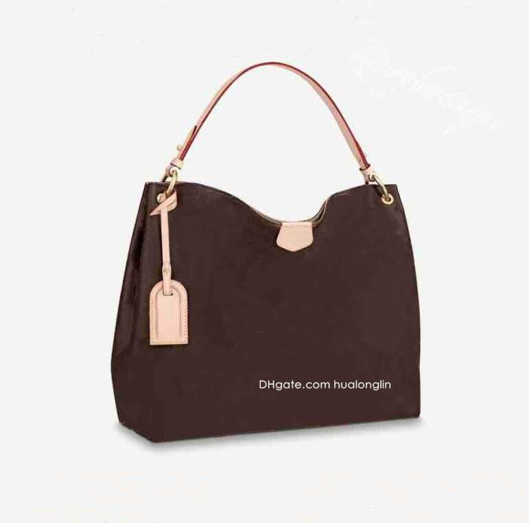 Designer Woman Bag Handbag purse shoulder tote bags handbags flower grids checkers serial number fashion, Brown grid-red inside
Designer Woman Bag Handbag purse shoulder tote bags handbags flower grids checkers serial number fashion, Brown grid-red inside