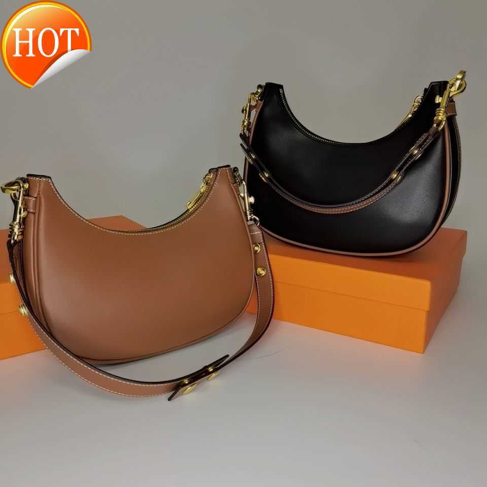 Brand Designer Shoulder Bag Crossbody Bags Tote 2023 New Women's Fashion Texture Leather Portable Crescent bag Gift Box Packaging Factory Direct Sales, Black
Brand Designer Shoulder Bag Crossbody Bags Tote 2023 New Women's Fashion Texture Leather Portable Crescent bag Gift Box Packaging Factory Direct Sales, Black
