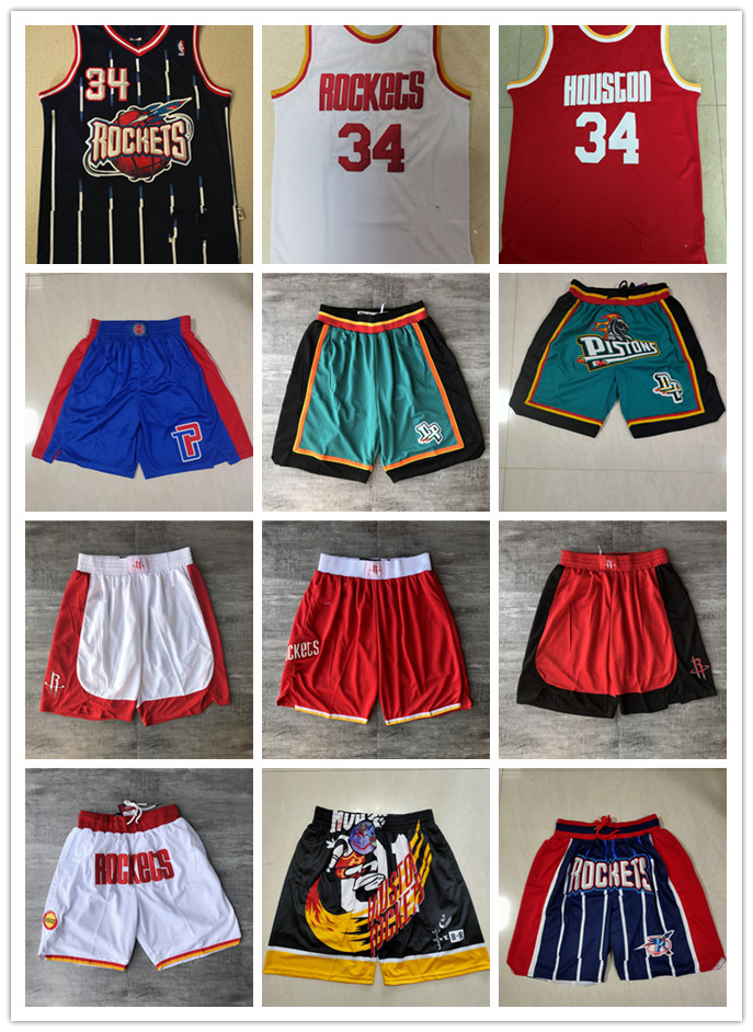 Detroit''Pistons''Shorts Houston''Rockets''Shorts mens Throwback Basketball Jersey Shorts pocket Basketball Hakeem 34 Olajuwon, Color
Detroit''Pistons''Shorts Houston''Rockets''Shorts mens Throwback Basketball Jersey Shorts pocket Basketball Hakeem 34 Olajuwon, Color