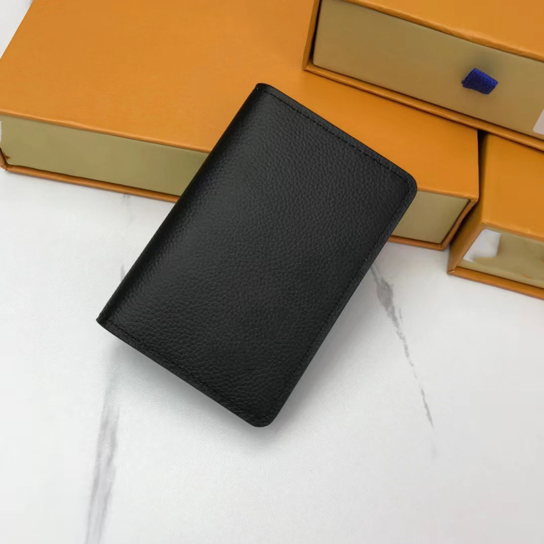 New Fashion style coin pouch men women Purses lady Leather Classic VINTAGE coin purse key wallets mini wallet with box dust bag #669999