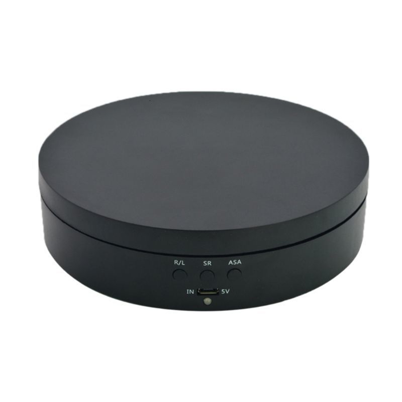 Jewelry Stand High Power Electric Rotating Display Base Organizer Turntable Jewellery Packaging Tools 230105