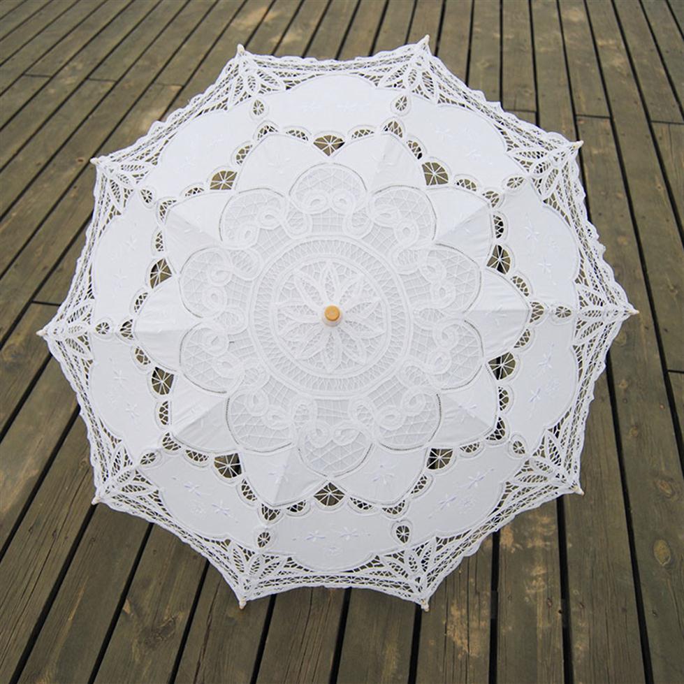 Solid Color Party Lace Umbrella Parasols Sun Cotton Embroidery Bridal Wedding Umbrellas white colors available DH8768243o, As picture
Solid Color Party Lace Umbrella Parasols Sun Cotton Embroidery Bridal Wedding Umbrellas white colors available DH8768243o, As picture