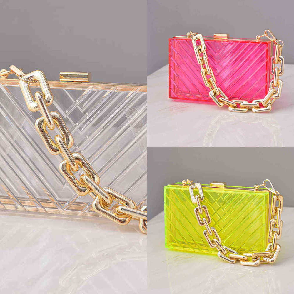 NXY Evening Bags Chain Crossbody Orange Forever Young Clear Women's Handbags Luxury Designer Clutch High Quality Fashion Shoulder Purse 220510, Transparent
NXY Evening Bags Chain Crossbody Orange Forever Young Clear Women's Handbags Luxury Designer Clutch High Quality Fashion Shoulder Purse 220510, Transparent
