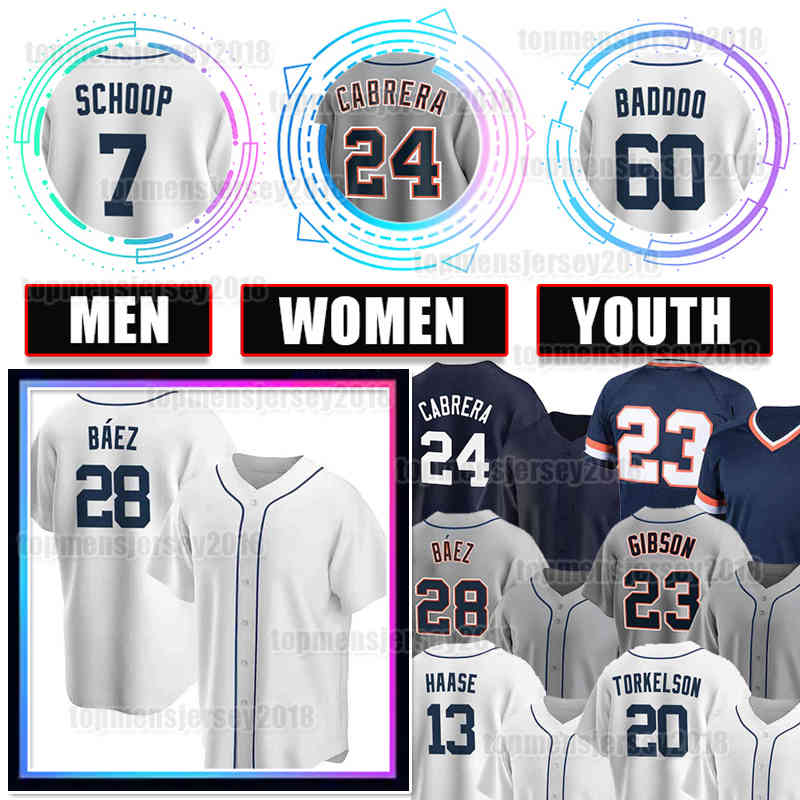 28 Javier Baez Baseball Jersey 24 Miguel Cabrera 23 Kirk Gibson Jonathan Schoop Tigers Eric Haase Spencer Torkelson Akil Baddoo Matthew Boyd Alan Trammell Casey Mize, Men jersey(l h-no name)
28 Javier Baez Baseball Jersey 24 Miguel Cabrera 23 Kirk Gibson Jonathan Schoop Tigers Eric Haase Spencer Torkelson Akil Baddoo Matthew Boyd Alan Trammell Casey Mize, Men jersey(l h-no name)