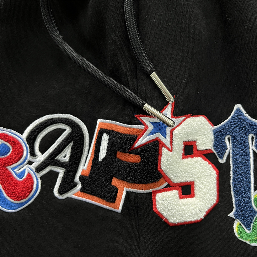 Men's Tracksuits UK London Colourful Tracksuit Hoodie Women 1 1 Top Quality Letter Sweatshirts Zipper Pullover Man Sets 230106