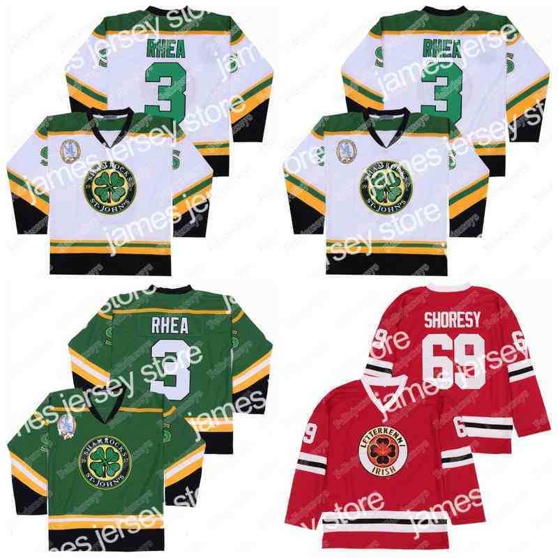College Hockey Wears Thr #69 Shoresy LETTERKENNY IRISH TV Series The Boss Rhea GOON Movie St John' Shamrocks Green White Red Hockey Jerseys Size M-XXXL, 3 white
College Hockey Wears Thr #69 Shoresy LETTERKENNY IRISH TV Series The Boss Rhea GOON Movie St John' Shamrocks Green White Red Hockey Jerseys Size M-XXXL, 3 white