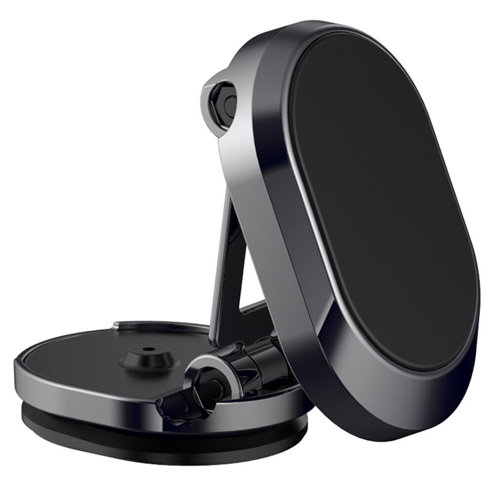 Foldable 360° Magnetic Phone Holder Car Dashboard Mount Rotation Strong Magnets, Black
Foldable 360° Magnetic Phone Holder Car Dashboard Mount Rotation Strong Magnets, Black