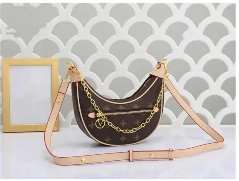 L Loop Handbag Half-moon Baguette Shoulder Bags Women Designer Cruise 2023 Croissant Chain Cross Body Monograms Leather M81098 Purse Backpack Totes Bags, Off white strap
L Loop Handbag Half-moon Baguette Shoulder Bags Women Designer Cruise 2023 Croissant Chain Cross Body Monograms Leather M81098 Purse Backpack Totes Bags, Off white strap