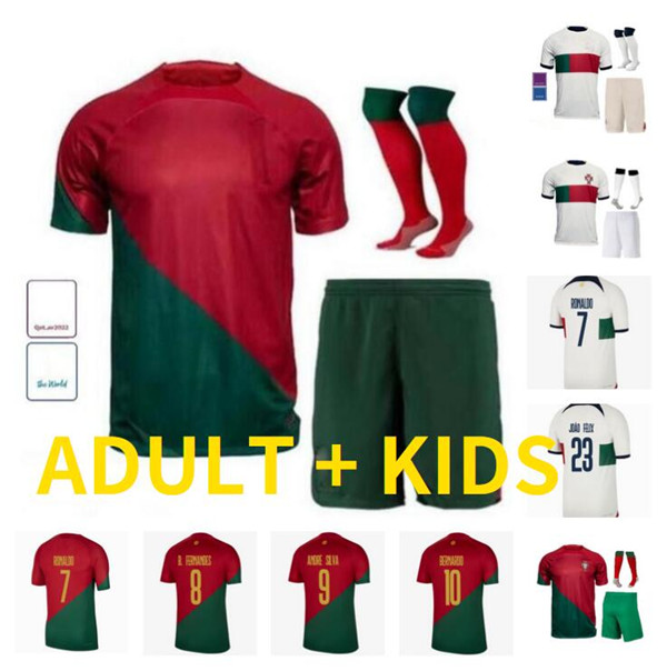 2022 Portugal BERNARDO JOAO FELIX Soccer Jerseys RUBEN NEVES BRUNO DIOGO J. OTAVIO FERNANDES 22 23 Portuguese National Team football shirt adult Men Kids kit
2022 Portugal BERNARDO JOAO FELIX Soccer Jerseys RUBEN NEVES BRUNO DIOGO J. OTAVIO FERNANDES 22 23 Portuguese National Team football shirt adult Men Kids kit