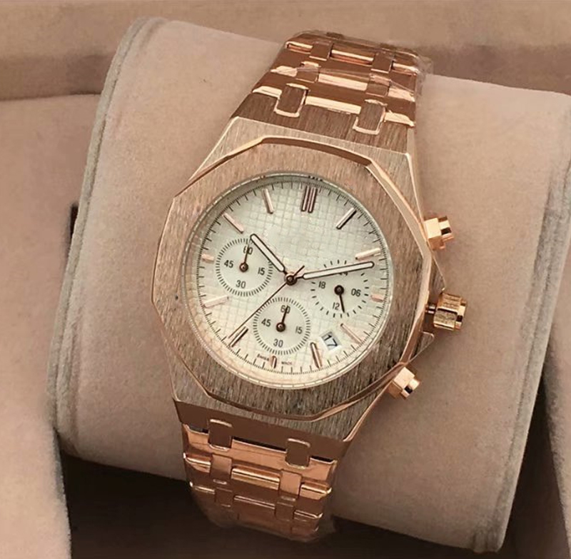 All Dials Working Automatic Date Full Functional Designer Watches 42mm Quartz Movement Fulll Stainless Steel Band Sapphire Glass masculino Wristwatch, Color 3
All Dials Working Automatic Date Full Functional Designer Watches 42mm Quartz Movement Fulll Stainless Steel Band Sapphire Glass masculino Wristwatch, Color 3