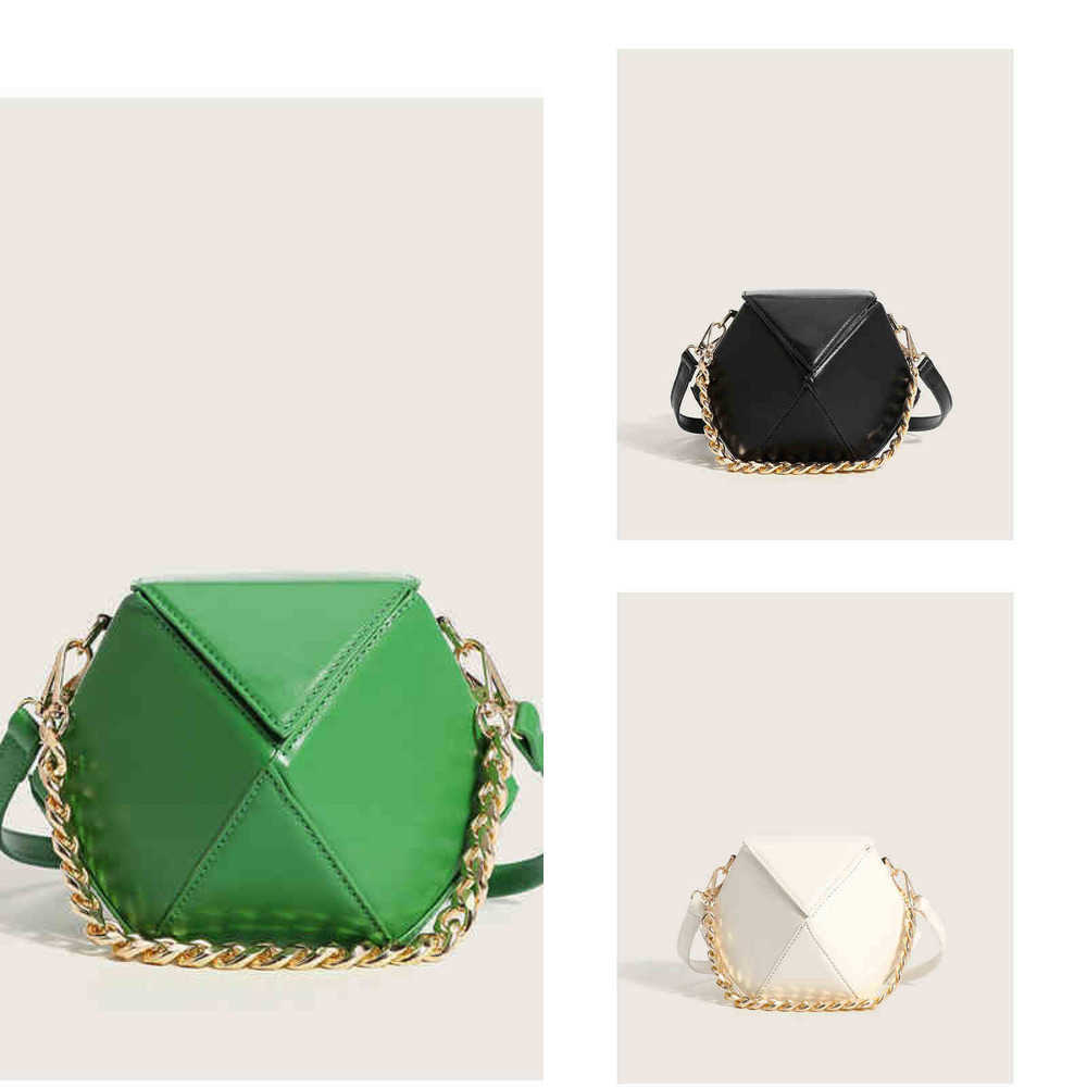 Fashion Bag Women Personality Bag Three Dimensional Diamond Chain Handbag Texture Stitching Shoulder Diagonal 2205010, Green
Fashion Bag Women Personality Bag Three Dimensional Diamond Chain Handbag Texture Stitching Shoulder Diagonal 2205010, Green