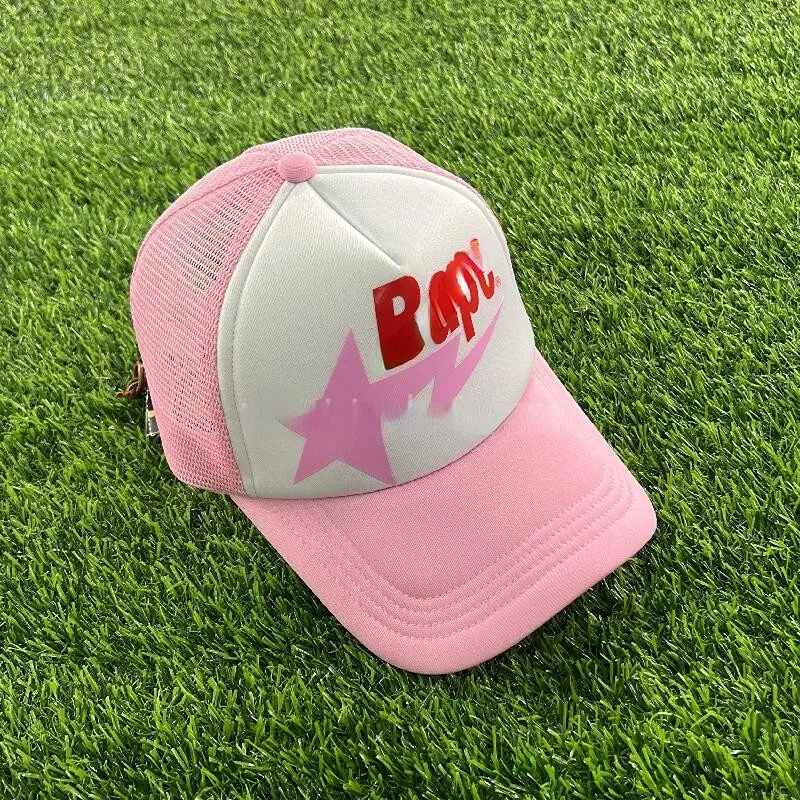 Quality Baseball Cap for Men and Women Hip Hop Skateboard Hat Bent Brim Letter Hats Mesh Caps, Aspic
Quality Baseball Cap for Men and Women Hip Hop Skateboard Hat Bent Brim Letter Hats Mesh Caps, Aspic
