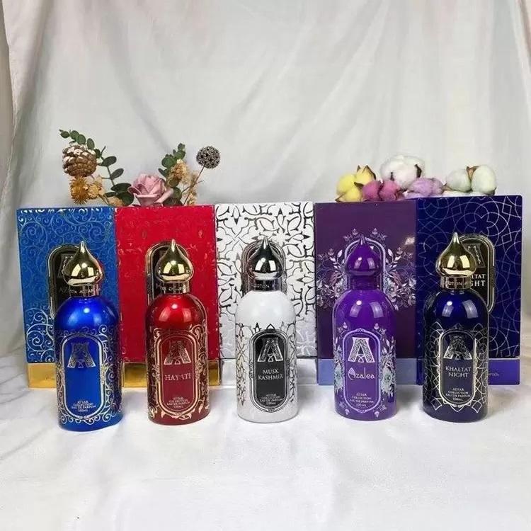 Attar Collection Perfume 100ml Azora Hayati Azalea Al Rayhan Floral Musk Kashmir Khaltat Night Areej Parfum 3.3oz Long Lasting Smell Men Women Fr