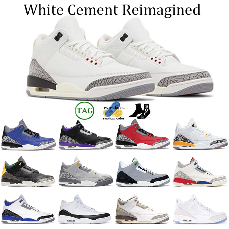 White Cement Reimagined Men Basketball Shoes 3 3s Sneakers Fire Red Cardinal Dark Iris Neapolitan Muslin Desert Elephant Black Mens Women
White Cement Reimagined Men Basketball Shoes 3 3s Sneakers Fire Red Cardinal Dark Iris Neapolitan Muslin Desert Elephant Black Mens Women