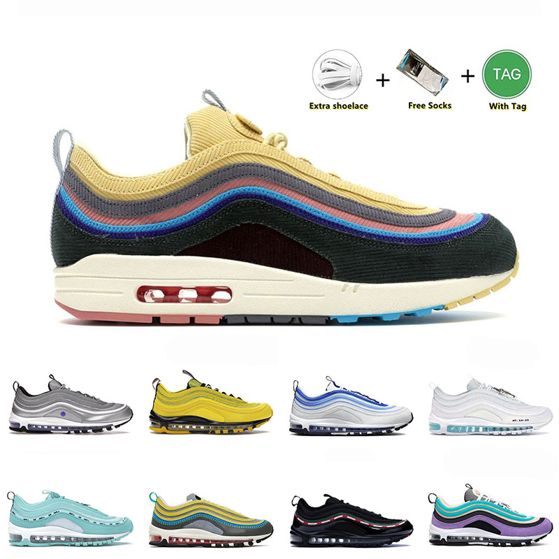 97 Sean Wotherspoon Running Shoes MSCHF x INRI Jesus Star Bred Cork Mens Women 97s Cowboys Silver Bullet Outdoor Athletic Sneakers Trainers 36-45, B32 washed denim 40-45
97 Sean Wotherspoon Running Shoes MSCHF x INRI Jesus Star Bred Cork Mens Women 97s Cowboys Silver Bullet Outdoor Athletic Sneakers Trainers 36-45, B32 washed denim 40-45