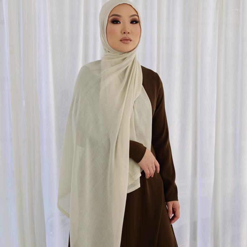 Scarves Plain Modal Hijabs Muslim Soft Viscose Voile Scarfs Fashion Women Shawls For Lady